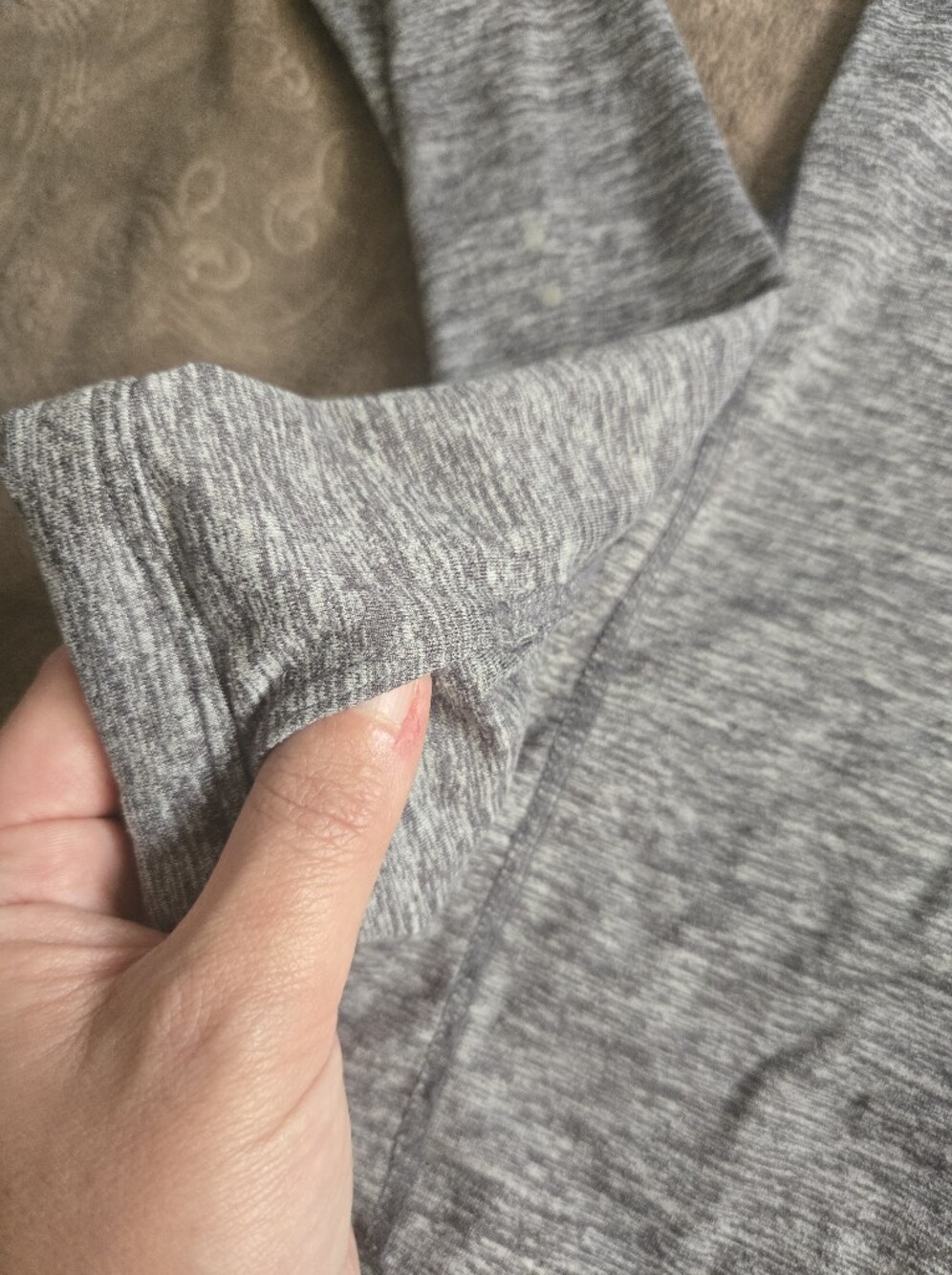 Nike Dri-FIT Element Half 1/4 Zip Running Top Gray Medium - Picture 2 of 7